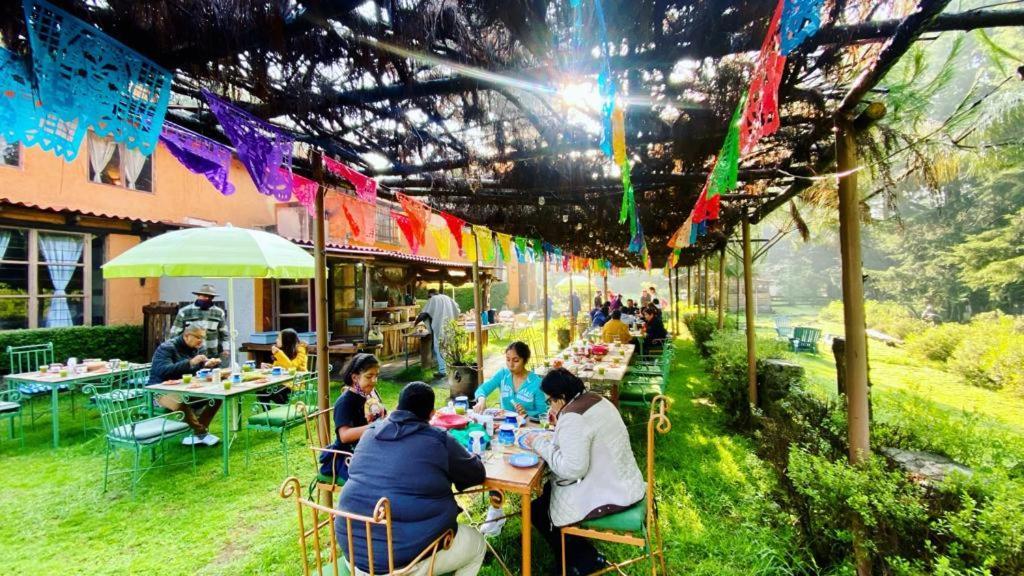 Rancho Cumbre Monarca Hotel Manzana de San Luis Buitenkant foto